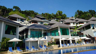 Luxury exterior of Cherating beachfront hotel