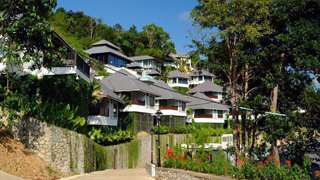 Luxury exterior of Cherating beachfront hotel