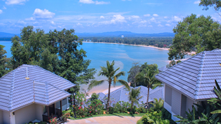 Luxury exterior of Cherating beachfront hotel