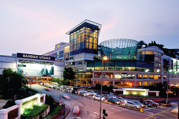 Shopping mall in Petaling Jaya
